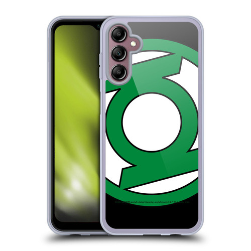 Green Lantern DC Comics Logos Oversized Soft Gel Case for Samsung Galaxy A14 5G