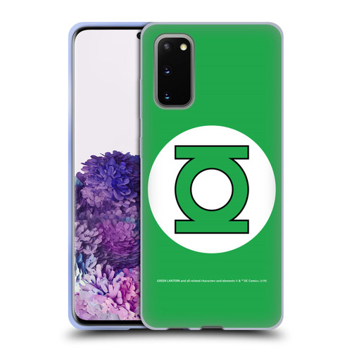 Green Lantern DC Comics Logos Classic Soft Gel Case for Samsung Galaxy S20 / S20 5G