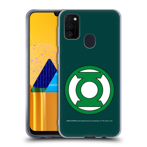 Green Lantern DC Comics Logos Classic 2 Soft Gel Case for Samsung Galaxy M30s (2019)/M21 (2020)