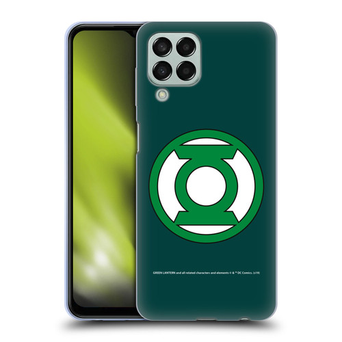Green Lantern DC Comics Logos Classic 2 Soft Gel Case for Samsung Galaxy M33 (2022)