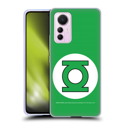 Green Lantern DC Comics Logos Classic Soft Gel Case for Xiaomi 12 Lite