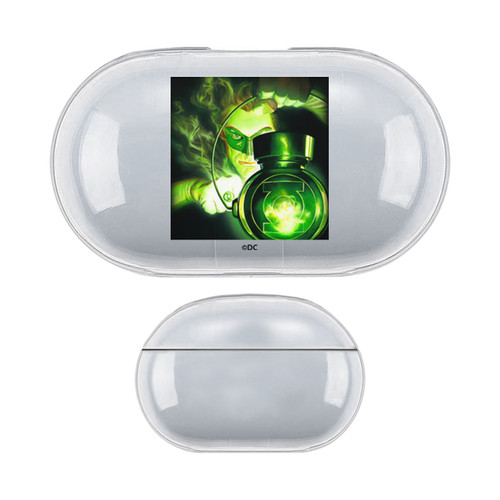 Green Lantern DC Comics Key Art Portrait Clear Hard Crystal Cover Case for Samsung Galaxy Buds / Buds Plus