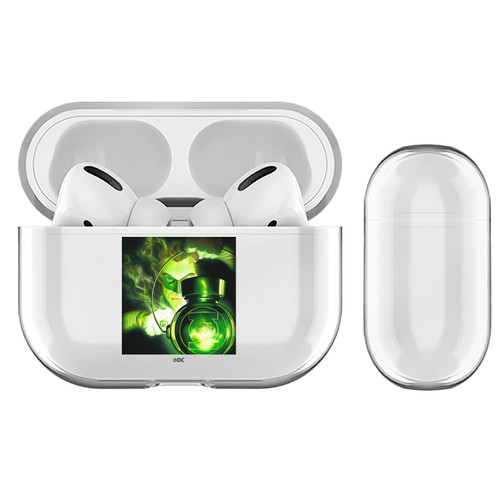 Green Lantern DC Comics Key Art Portrait Clear Hard Crystal Cover Case for Apple AirPods Pro Charging Case