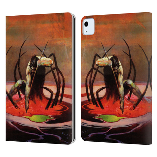 Frank Frazetta Fantasy The Spider King Leather Book Wallet Case Cover For Apple iPad Air 2020 / 2022