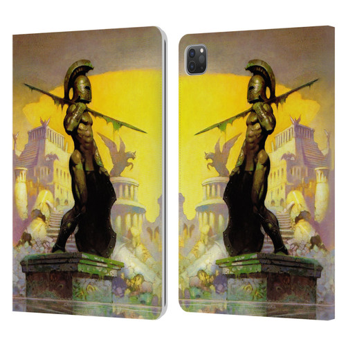 Frank Frazetta Fantasy Atlantis Leather Book Wallet Case Cover For Apple iPad Pro 11 2020 / 2021 / 2022