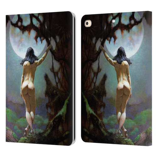 Frank Frazetta Fantasy Moons Rapture Leather Book Wallet Case Cover For Apple iPad 9.7 2017 / iPad 9.7 2018