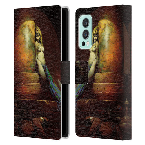 Frank Frazetta Fantasy Egyptian Queen Leather Book Wallet Case Cover For OnePlus Nord 2 5G