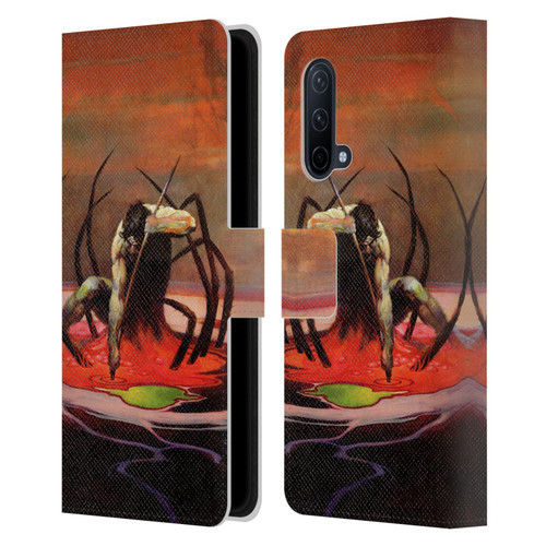 Frank Frazetta Fantasy The Spider King Leather Book Wallet Case Cover For OnePlus Nord CE 5G