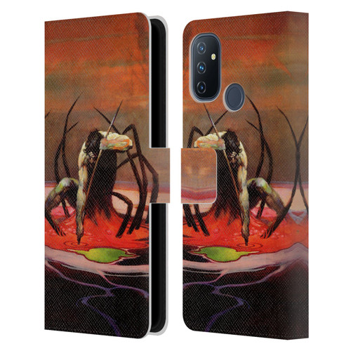 Frank Frazetta Fantasy The Spider King Leather Book Wallet Case Cover For OnePlus Nord N100