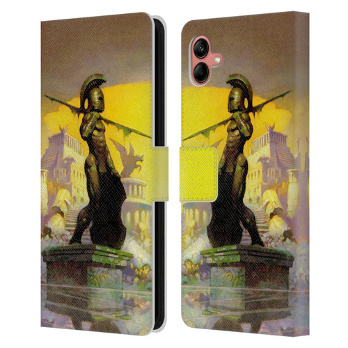 Frank Frazetta Fantasy Atlantis Leather Book Wallet Case Cover For Samsung Galaxy A04 (2022)