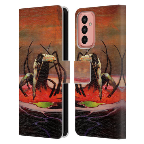Frank Frazetta Fantasy The Spider King Leather Book Wallet Case Cover For Samsung Galaxy M13 (2022)