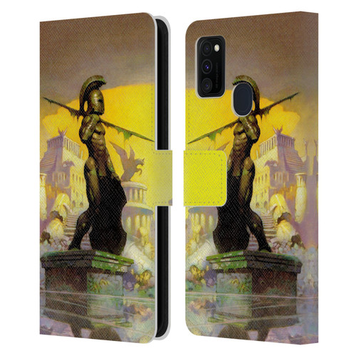 Frank Frazetta Fantasy Atlantis Leather Book Wallet Case Cover For Samsung Galaxy M30s (2019)/M21 (2020)