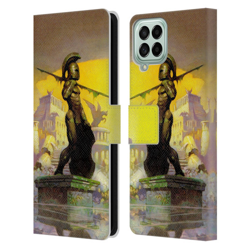 Frank Frazetta Fantasy Atlantis Leather Book Wallet Case Cover For Samsung Galaxy M33 (2022)