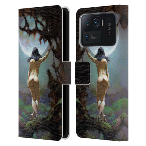 Frank Frazetta Fantasy Moons Rapture Leather Book Wallet Case Cover For Xiaomi Mi 11 Ultra