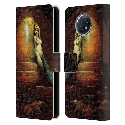 Frank Frazetta Fantasy Egyptian Queen Leather Book Wallet Case Cover For Xiaomi Redmi Note 9T 5G