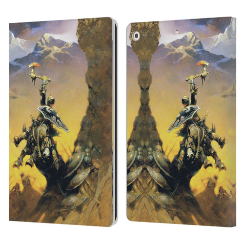 Frank Frazetta Medieval Fantasy Eternal Champion Leather Book Wallet Case Cover For Apple iPad 10.2 2019/2020/2021