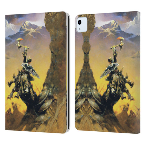 Frank Frazetta Medieval Fantasy Eternal Champion Leather Book Wallet Case Cover For Apple iPad Air 11 2020/2022/2024