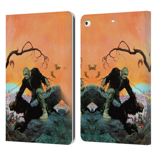 Frank Frazetta Medieval Fantasy Zombie Leather Book Wallet Case Cover For Apple iPad 9.7 2017 / iPad 9.7 2018