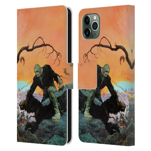 Frank Frazetta Medieval Fantasy Zombie Leather Book Wallet Case Cover For Apple iPhone 11 Pro Max