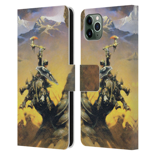 Frank Frazetta Medieval Fantasy Eternal Champion Leather Book Wallet Case Cover For Apple iPhone 11 Pro Max