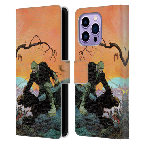Frank Frazetta Medieval Fantasy Zombie Leather Book Wallet Case Cover For Apple iPhone 14 Pro Max