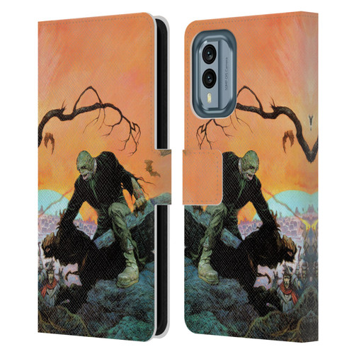 Frank Frazetta Medieval Fantasy Zombie Leather Book Wallet Case Cover For Nokia X30