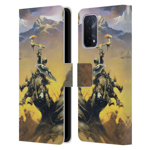 Frank Frazetta Medieval Fantasy Eternal Champion Leather Book Wallet Case Cover For OPPO A54 5G