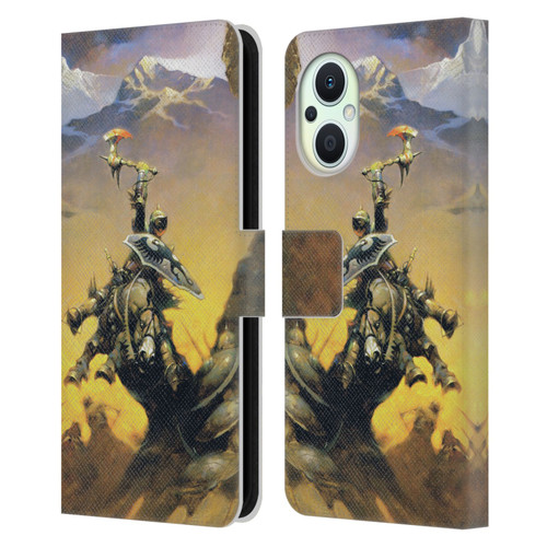 Frank Frazetta Medieval Fantasy Eternal Champion Leather Book Wallet Case Cover For OPPO Reno8 Lite