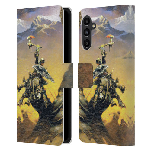 Frank Frazetta Medieval Fantasy Eternal Champion Leather Book Wallet Case Cover For Samsung Galaxy A13 5G (2021)