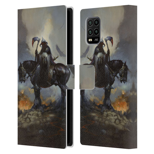 Frank Frazetta Medieval Fantasy Death Dealer Leather Book Wallet Case Cover For Xiaomi Mi 10 Lite 5G