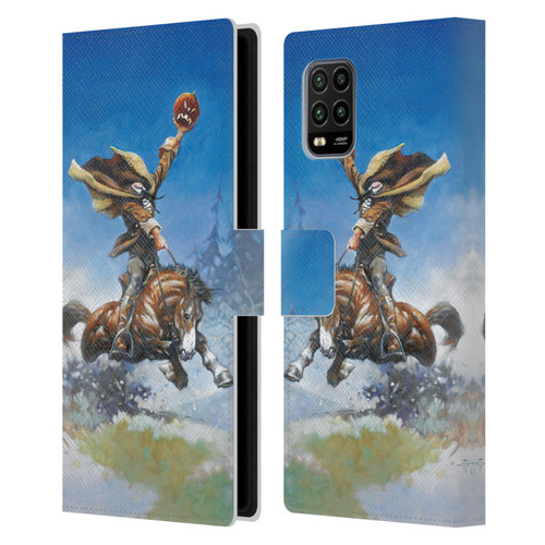 Frank Frazetta Medieval Fantasy Headless Horseman Leather Book Wallet Case Cover For Xiaomi Mi 10 Lite 5G