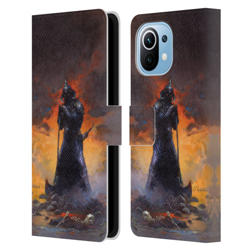 Frank Frazetta Medieval Fantasy Death Dealer 3 Leather Book Wallet Case Cover For Xiaomi Mi 11