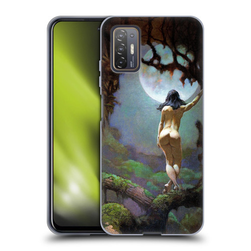 Frank Frazetta Fantasy Moons Rapture Soft Gel Case for HTC Desire 21 Pro 5G