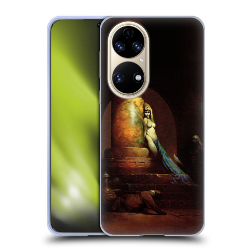 Frank Frazetta Fantasy Egyptian Queen Soft Gel Case for Huawei P50