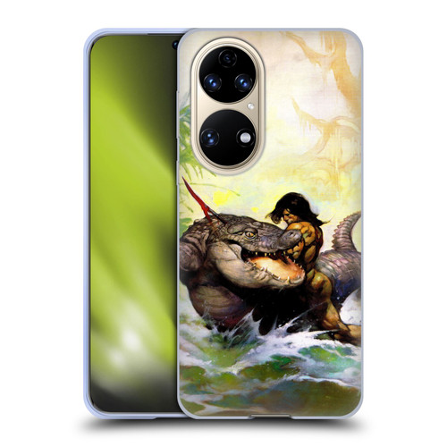 Frank Frazetta Fantasy Monster Out Of Time Soft Gel Case for Huawei P50