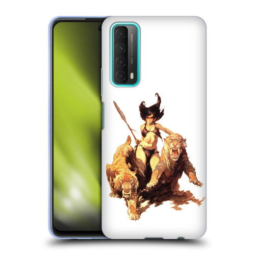 Frank Frazetta Fantasy The Huntress Soft Gel Case for Huawei P Smart (2021)