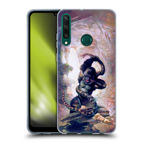 Frank Frazetta Fantasy Gorilla With Snake Soft Gel Case for Huawei Y6p