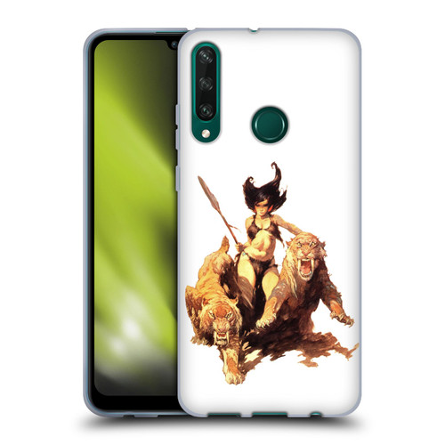 Frank Frazetta Fantasy The Huntress Soft Gel Case for Huawei Y6p