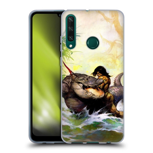 Frank Frazetta Fantasy Monster Out Of Time Soft Gel Case for Huawei Y6p