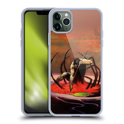 Frank Frazetta Fantasy The Spider King Soft Gel Case for Apple iPhone 11 Pro Max