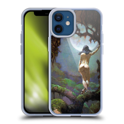 Frank Frazetta Fantasy Moons Rapture Soft Gel Case for Apple iPhone 12 Mini