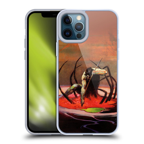 Frank Frazetta Fantasy The Spider King Soft Gel Case for Apple iPhone 12 Pro Max