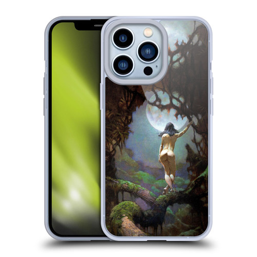 Frank Frazetta Fantasy Moons Rapture Soft Gel Case for Apple iPhone 13 Pro