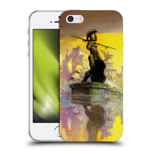 Frank Frazetta Fantasy Atlantis Soft Gel Case for Apple iPhone 5 / 5s / iPhone SE 2016