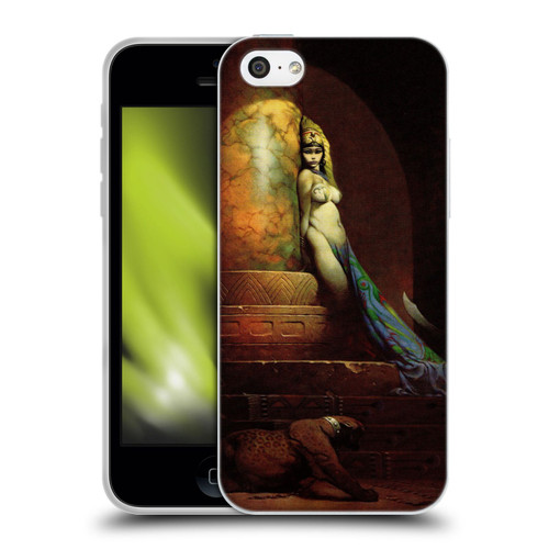 Frank Frazetta Fantasy Egyptian Queen Soft Gel Case for Apple iPhone 5c