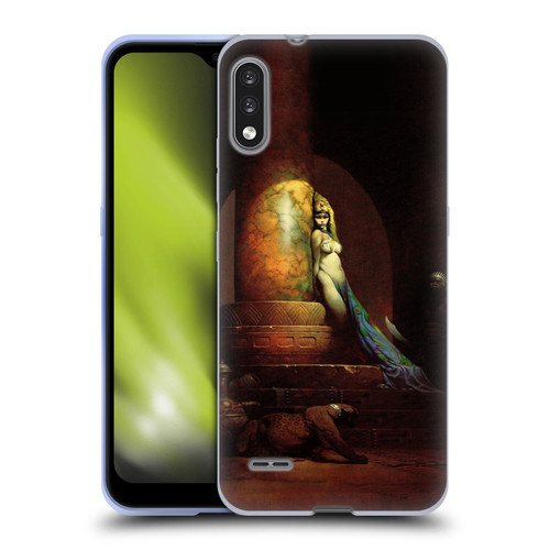 Frank Frazetta Fantasy Egyptian Queen Soft Gel Case for LG K22