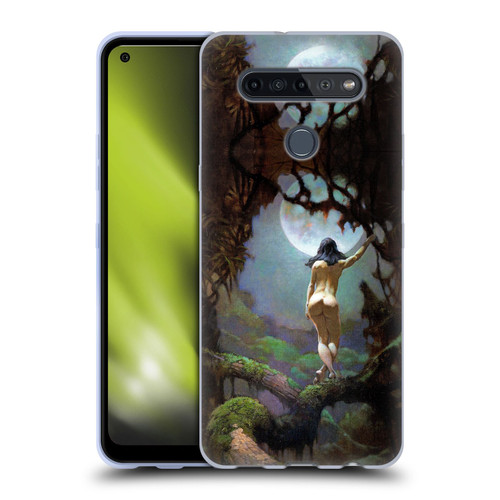 Frank Frazetta Fantasy Moons Rapture Soft Gel Case for LG K51S