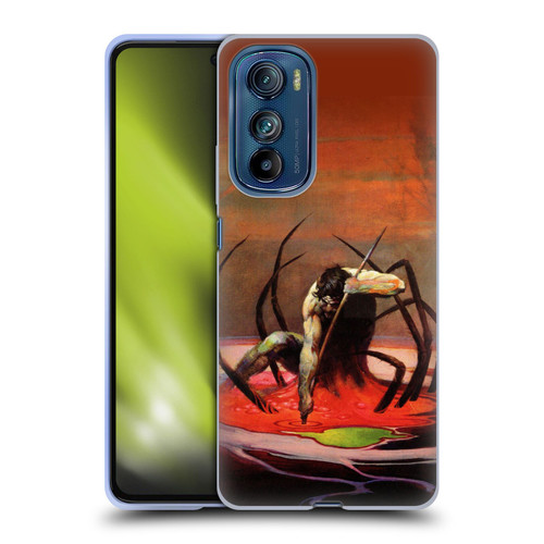 Frank Frazetta Fantasy The Spider King Soft Gel Case for Motorola Edge 30