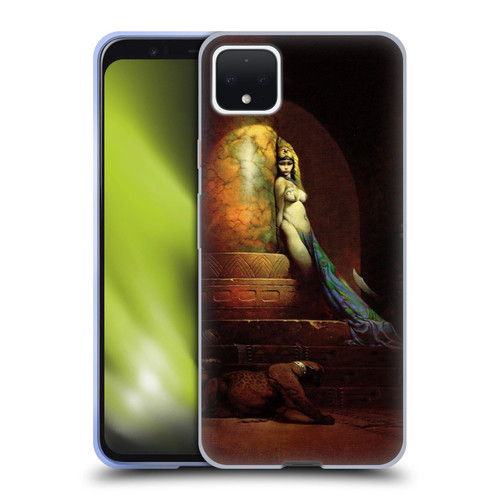 Frank Frazetta Fantasy Egyptian Queen Soft Gel Case for Google Pixel 4 XL