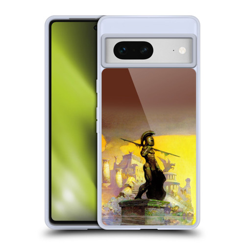 Frank Frazetta Fantasy Atlantis Soft Gel Case for Google Pixel 7